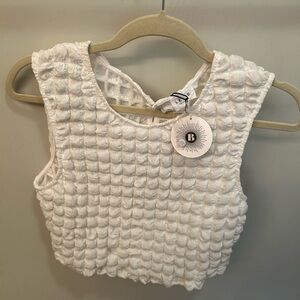 NWT super cute bubble style tank top